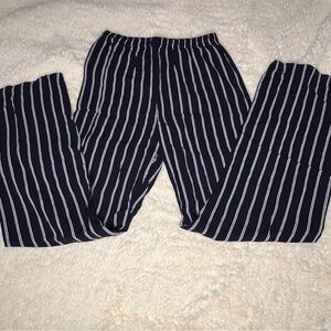 Brandy Melville Black and White Striped Pants Women’s Good Condition Size XS